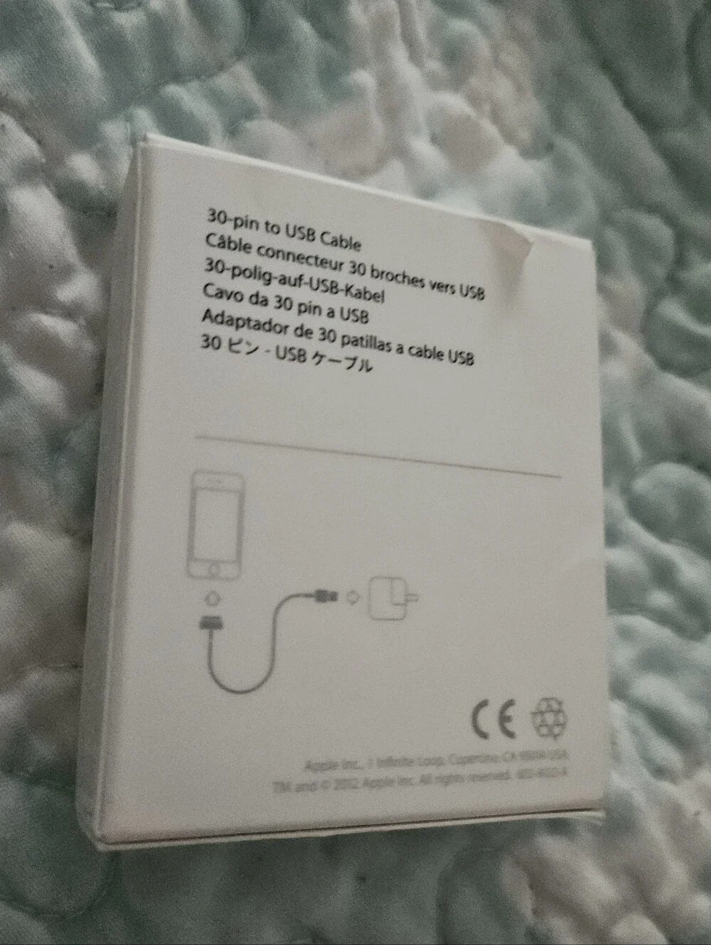 Apple 30-Pin to USB Cable — White